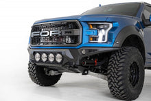Load image into Gallery viewer, Addictive Desert Designs 17-20 Ford F-150 Raptor Bomber Front Bumper w/ 4 Rigid 360 6in Round Mounts - Black Ops Auto Works