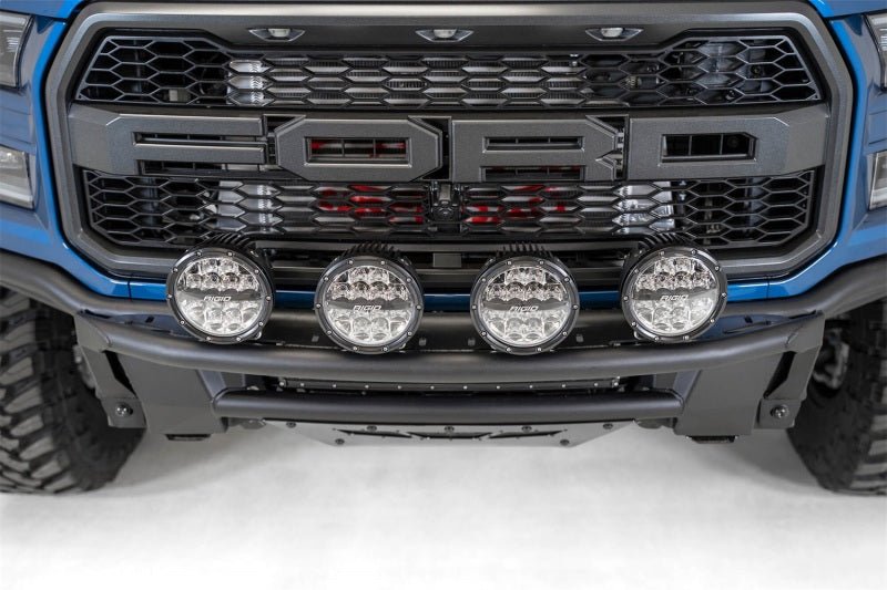 Addictive Desert Designs 17-20 Ford Raptor Pro Bolt-On Front Bumper - Hammer Black - Black Ops Auto Works