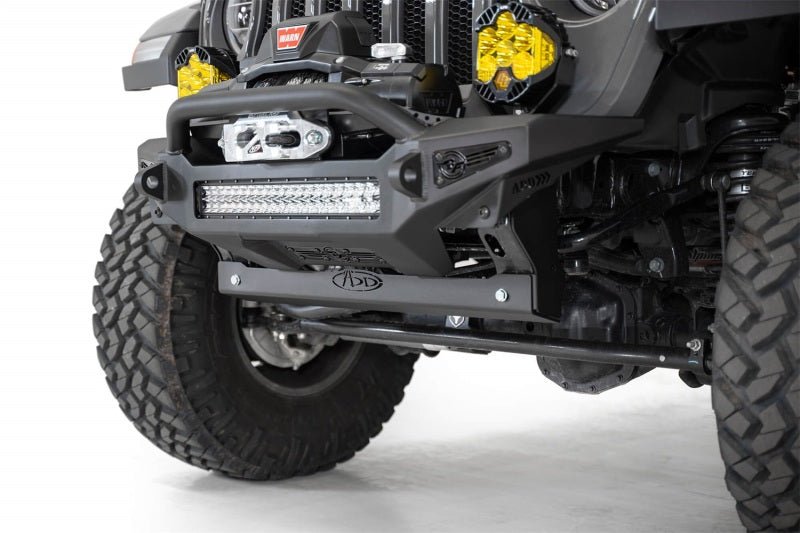 Addictive Desert Designs 18-20 Jeep JL/JT Sway Bar Skid Plate - Black Ops Auto Works