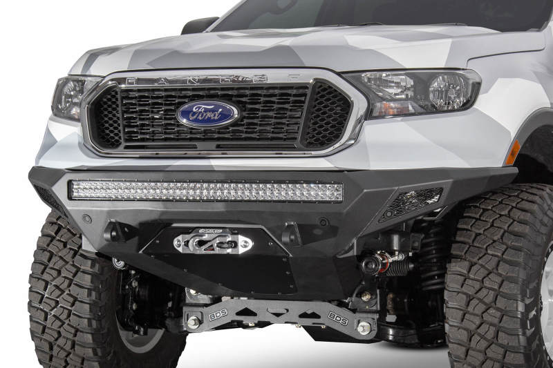 Addictive Desert Designs 19-20 Ford Ranger Stealth Fighter Front Bumper - Black Ops Auto Works