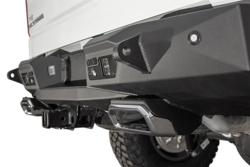 Addictive Desert Designs 19-20 GM 1500 Stealth Fighter Rr Bumper w/ Backup Sensor Cutouts - Black Ops Auto Works
