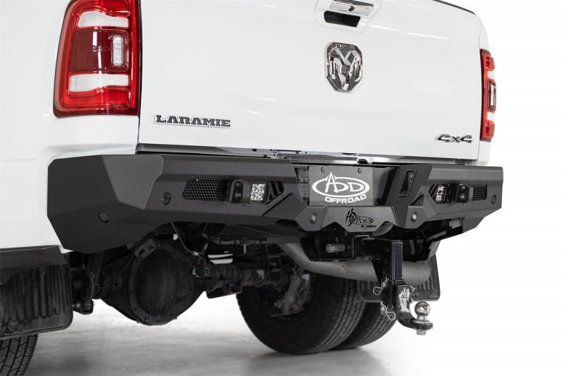 Addictive Desert Designs 19-20 Ram 2500/3500 Bomber HD Rear Bumper w/ Sensor Mounts - Black Ops Auto Works