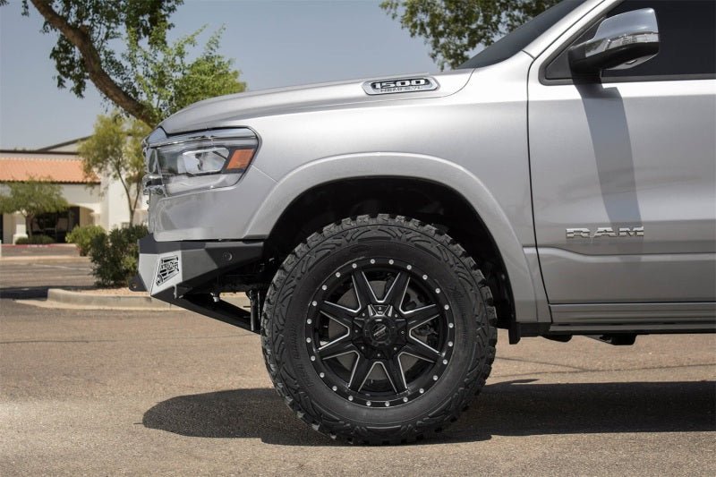 Addictive Desert Designs 19 Ram 1500 Stealth Fighter Front Bumper w/ Winch Mount & Sensor Cut Outs - Black Ops Auto Works