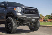Load image into Gallery viewer, Addictive Desert Designs 2014+ Toyota Tundra Stealth Fighter Front Bumper w/Winch Mount &amp; Sensors - Black Ops Auto Works