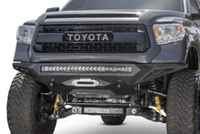 Load image into Gallery viewer, Addictive Desert Designs 2014+ Toyota Tundra Stealth Fighter Front Bumper w/Winch Mount &amp; Sensors - Black Ops Auto Works