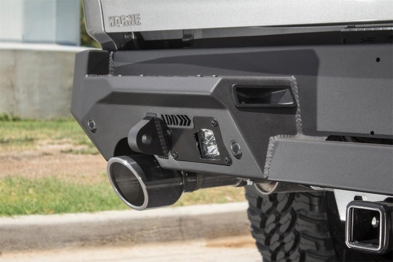 Addictive Desert Designs 2019 Ram 1500 Hammer Stealth Fighter Rear Bumper w/ 6 Sensor Cutouts - Black Ops Auto Works