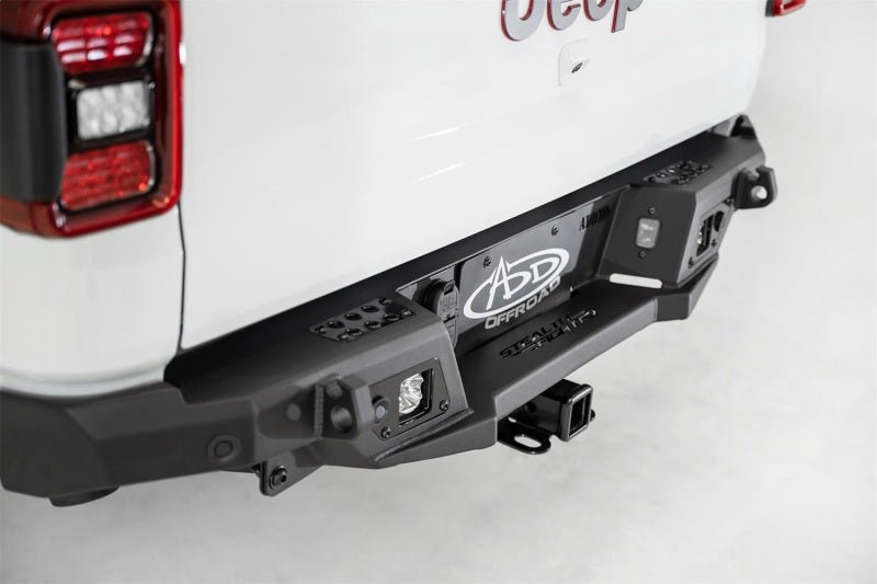Addictive Desert Designs 2020 Jeep Gladiator JT Stealth Fighter Rear Bumper - Black Ops Auto Works