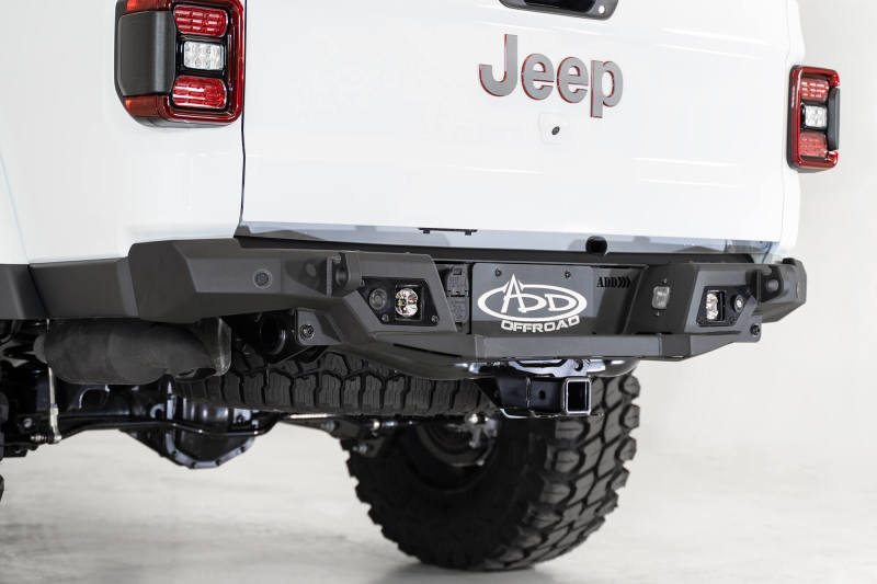 Addictive Desert Designs 2020 Jeep Gladiator JT Stealth Fighter Rear Bumper - Black Ops Auto Works