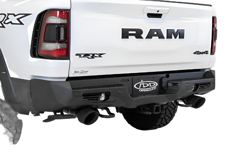 Addictive Desert Designs 2021 Dodge RAM 1500 TRX Bomber Rear Bumper - Black Ops Auto Works