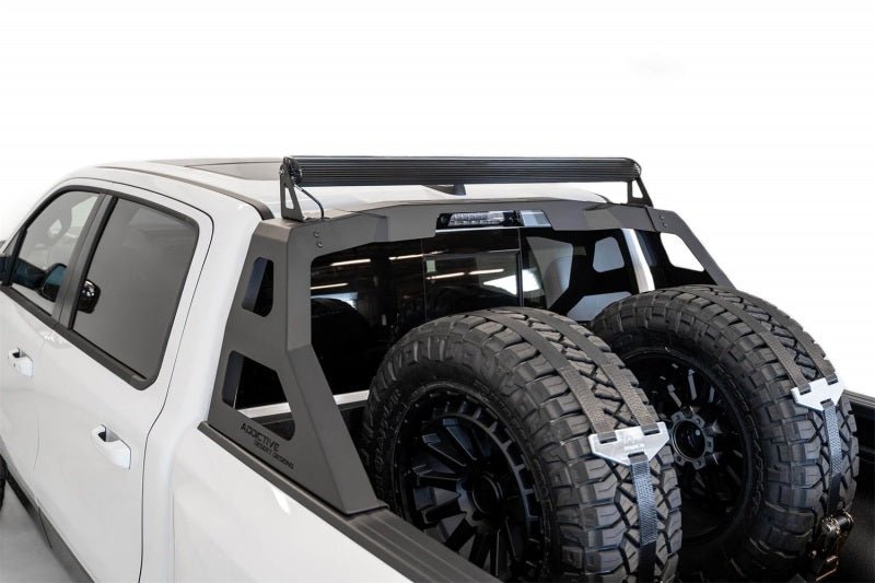 Addictive Desert Designs 2021 Dodge Ram 1500 TRX Stealth Fighter Chase Rack - Hammer Black - Black Ops Auto Works