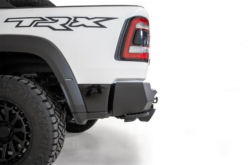 Addictive Desert Designs 2021 Dodge RAM 1500 TRX Stealth Fighter Rear Bumper - Hammer Black - Black Ops Auto Works