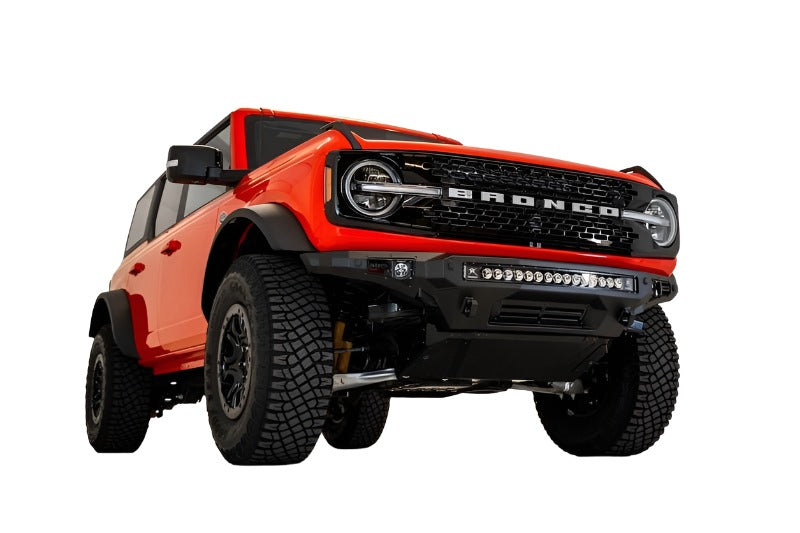 Addictive Desert Designs 2021+ Ford Bronco Stealth Fighter Front Bumper Skid Plate Kit - Black Ops Auto Works