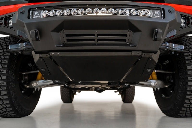 Addictive Desert Designs 2021+ Ford Bronco Stealth Fighter Front Bumper Skid Plate Kit - Black Ops Auto Works