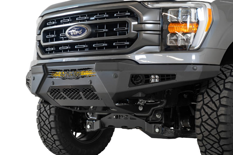 Addictive Desert Designs 2021 Ford F-150 HoneyBadger Front Bumper w/ Top Hoop - Black Ops Auto Works
