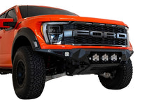 Load image into Gallery viewer, Addictive Desert Designs 2021+ Ford Raptor Bomber Front Bumper w/ 3 Baja Designs LP6 Light Mounts - Black Ops Auto Works