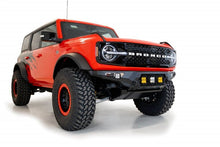 Load image into Gallery viewer, Addictive Desert Designs 21-22 Ford Bronco Bomber Front Bumper (w/ 3 Baja Designs LP4 Mounts) - Black Ops Auto Works