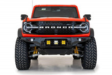 Load image into Gallery viewer, Addictive Desert Designs 21-22 Ford Bronco Bomber Front Bumper (w/ 3 Baja Designs LP4 Mounts) - Black Ops Auto Works