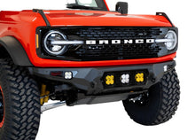 Load image into Gallery viewer, Addictive Desert Designs 21-22 Ford Bronco Bomber Front Bumper (w/ 3 Baja Designs LP4 Mounts) - Black Ops Auto Works