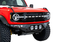 Load image into Gallery viewer, Addictive Desert Designs 21-22 Ford Bronco Bomber Front Bumper (w/ 3 Rigid 360 Mounts) - Black Ops Auto Works