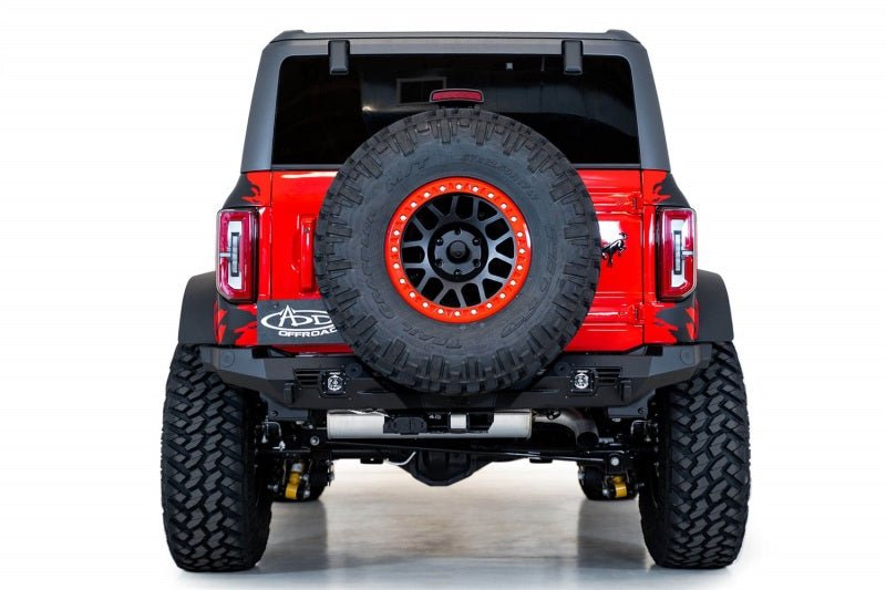 Addictive Desert Designs 21-22 Ford Bronco Bomber Rear Bumper - Black Ops Auto Works