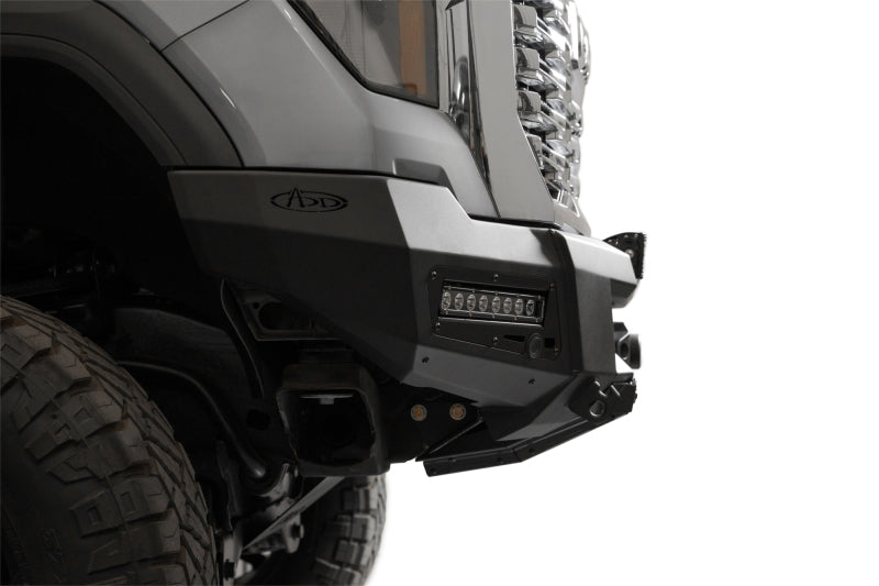 Addictive Desert Designs Addictive Desert Designs 24+ GMC 2500/3500 Phantom Front Bumper w/Winch- Hammer Black