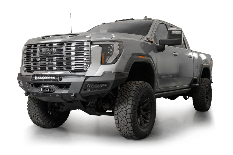 Addictive Desert Designs Addictive Desert Designs 24+ GMC 2500/3500 Phantom Front Bumper w/Winch- Hammer Black