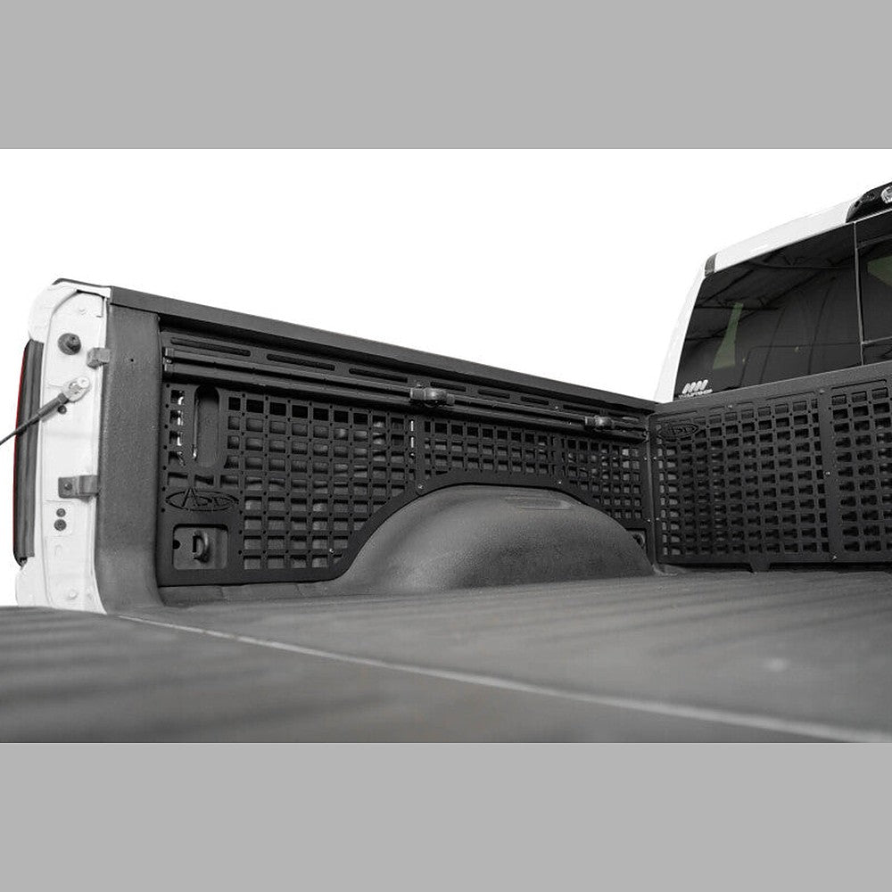 Addictive Desert Designs 21-23 Ram TRX Bed Side Molle Panels - Driver Full Set - Addictive Desert Designs AC6201901NA-D