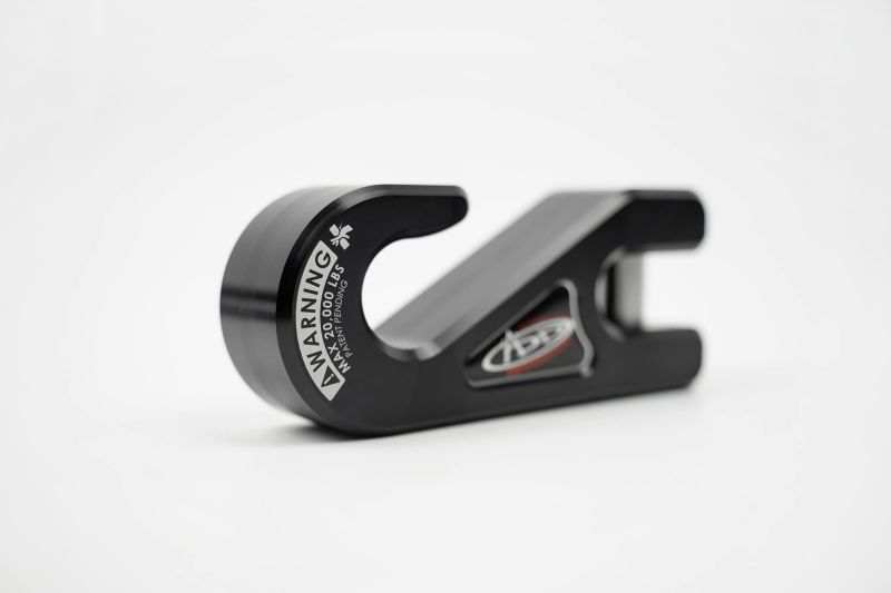 Addictive Desert Designs 1-5/16in Winch Fairlead Plate w/ Recessed Round End Hook - B - Addictive Desert Designs AC99157590NA