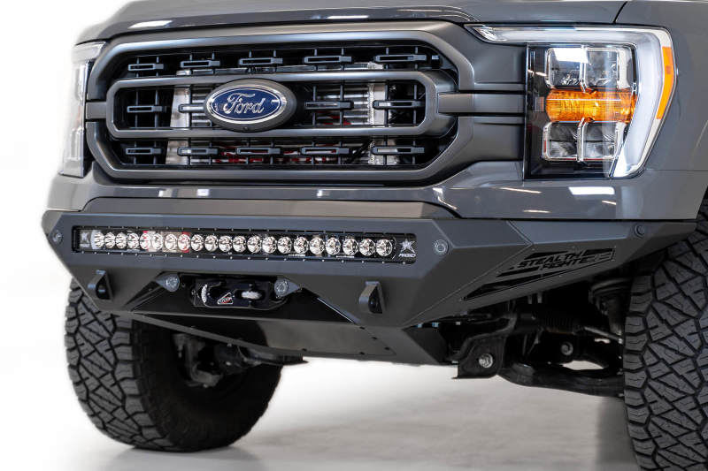 Addictive Desert Designs 2021 Ford F-150 Stealth Fighter Winch Front Bumper - Addictive Desert Designs F191422860103