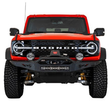 Load image into Gallery viewer, Addictive Desert Designs 2021+ Ford Bronco Rock Fighter Front Bumper - Hammer Black - Addictive Desert Designs F230181060103