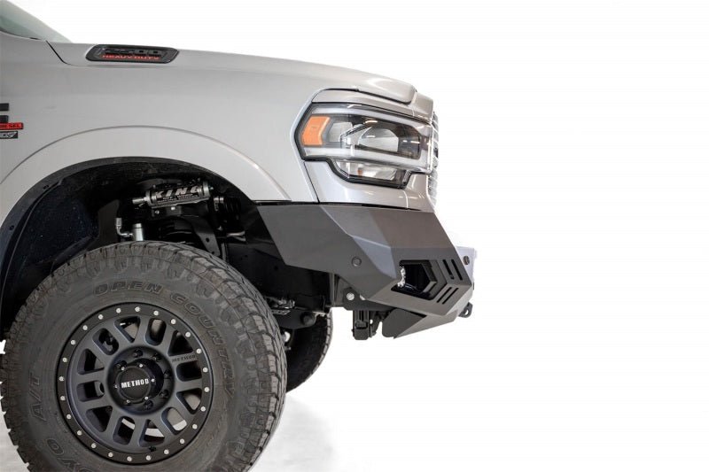 Addictive Desert Designs 19-20 RAM 2500/3500 Hammer Black Stealth Fighter Front Bump - Addictive Desert Designs F561423030103