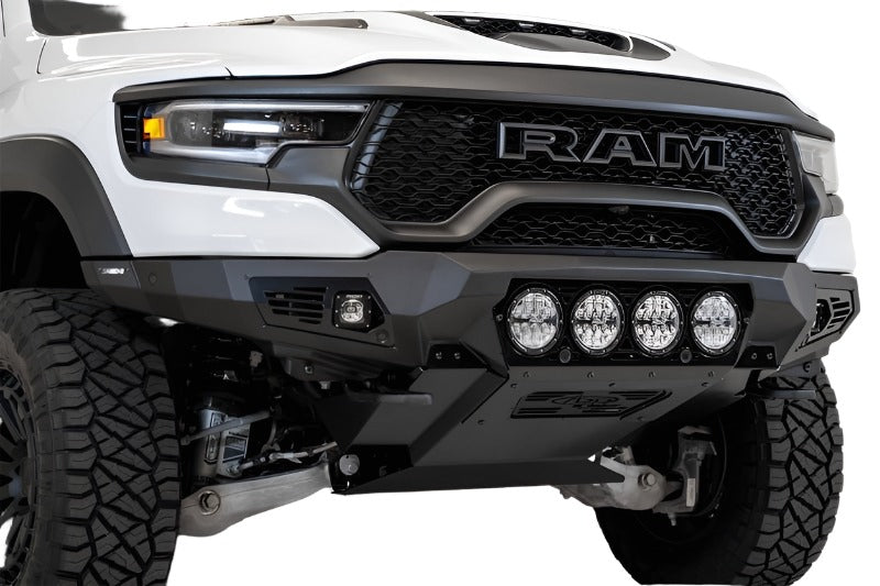Addictive Desert Designs 2021 Dodge RAM 1500 TRX Bomber Front Bumper (Rigid) - Addictive Desert Designs F620014110103