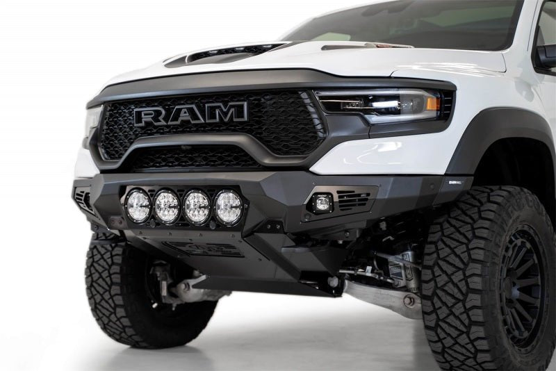 Addictive Desert Designs 2021 Dodge RAM 1500 TRX Bomber Front Bumper (Rigid) - Addictive Desert Designs F620014110103