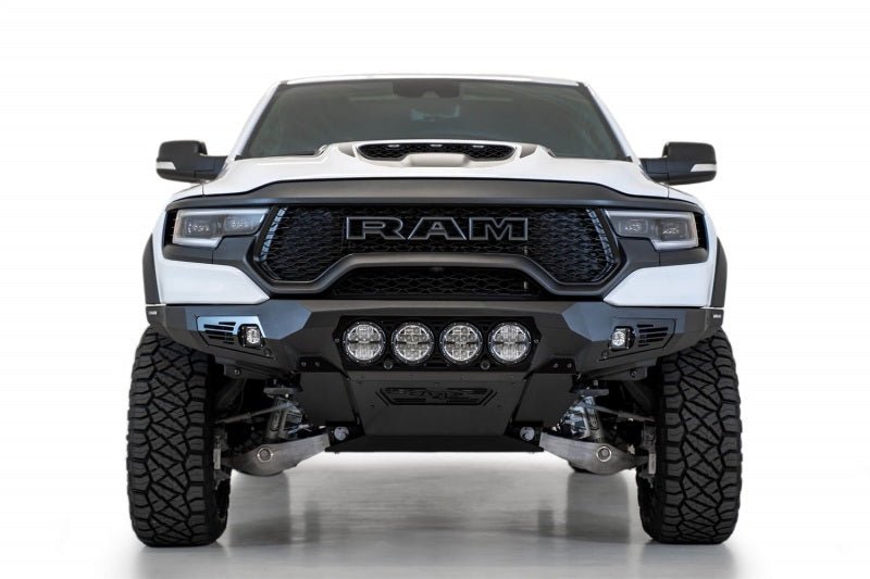 Addictive Desert Designs 2021 Dodge RAM 1500 TRX Bomber Front Bumper (Rigid) - Addictive Desert Designs F620014110103