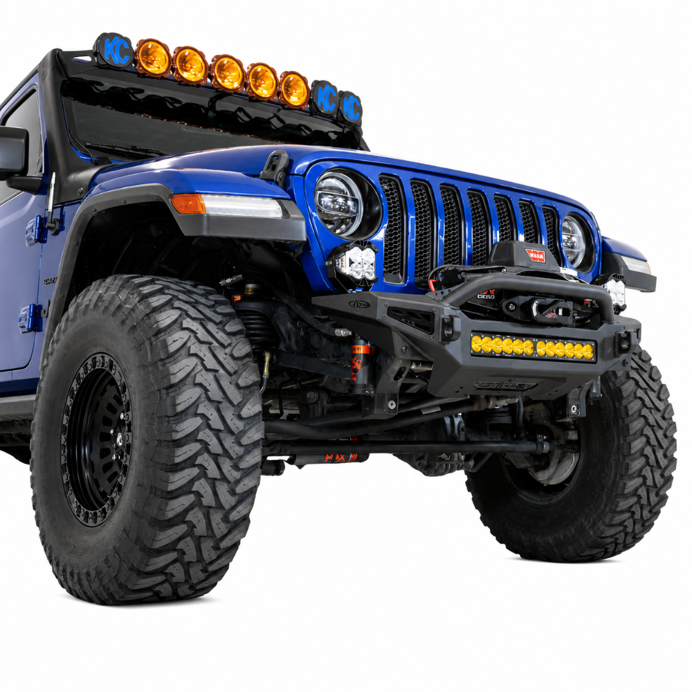 Addictive Desert Designs Rock Fighter license plate bracket full view