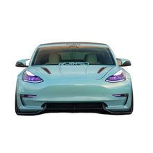 Load image into Gallery viewer, ADRO Tesla Model 3 Carbon Fiber Front Lip V2 - Black Ops Auto Works