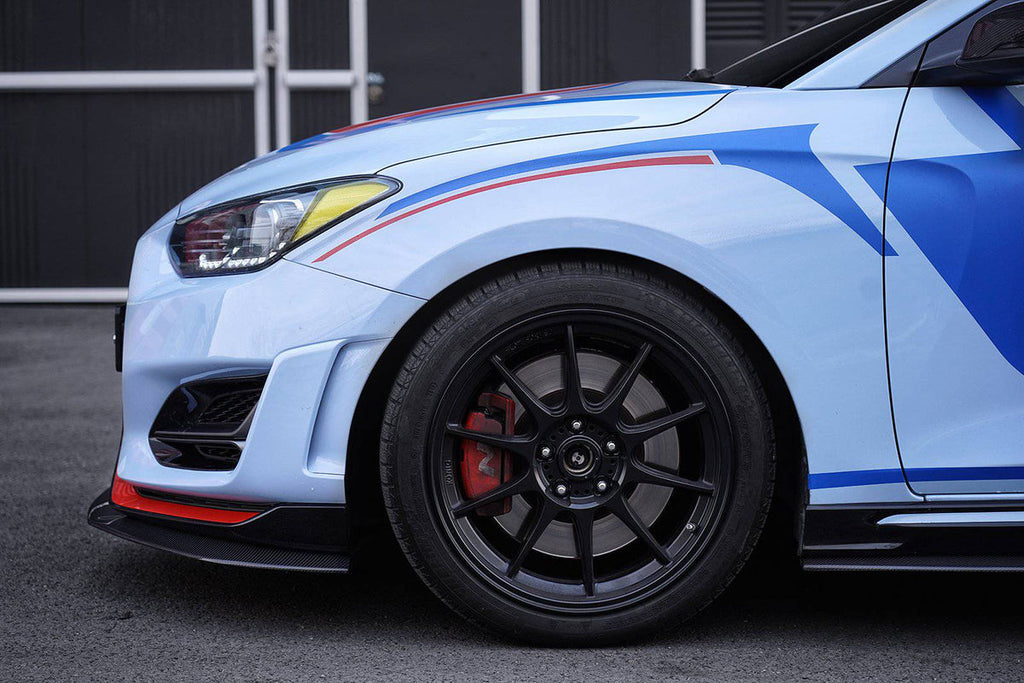 Hyundai Veloster N & Turbo Carbon Fiber Side Skirts V1 - ADRO A10A20-1401