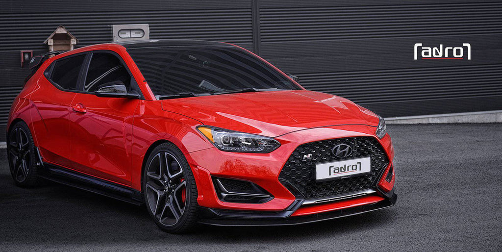 Hyundai Veloster N & Turbo Carbon Fiber Side Skirts V1 - ADRO A10A20-1401