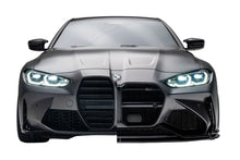 Load image into Gallery viewer, ADRO TPO front bumper V1 installed on a BMW M3/M4 G8x with separate carbon lip