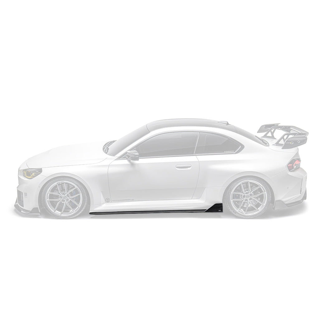 BMW G87 M2 Carbon Fiber Side Skirts - ADRO A14A90-1401