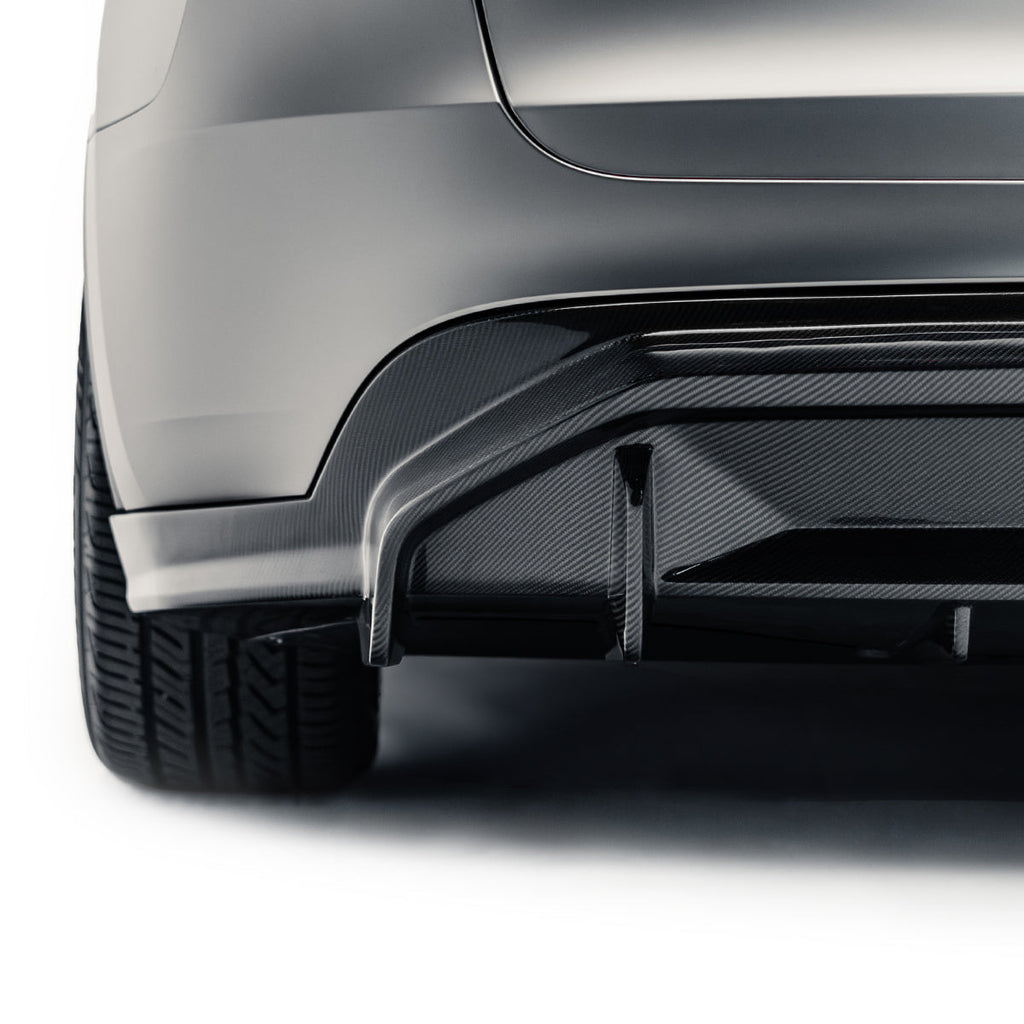 Tesla Model Y V2 Carbon Fiber Rear Diffuser - ADRO A15A20-1302