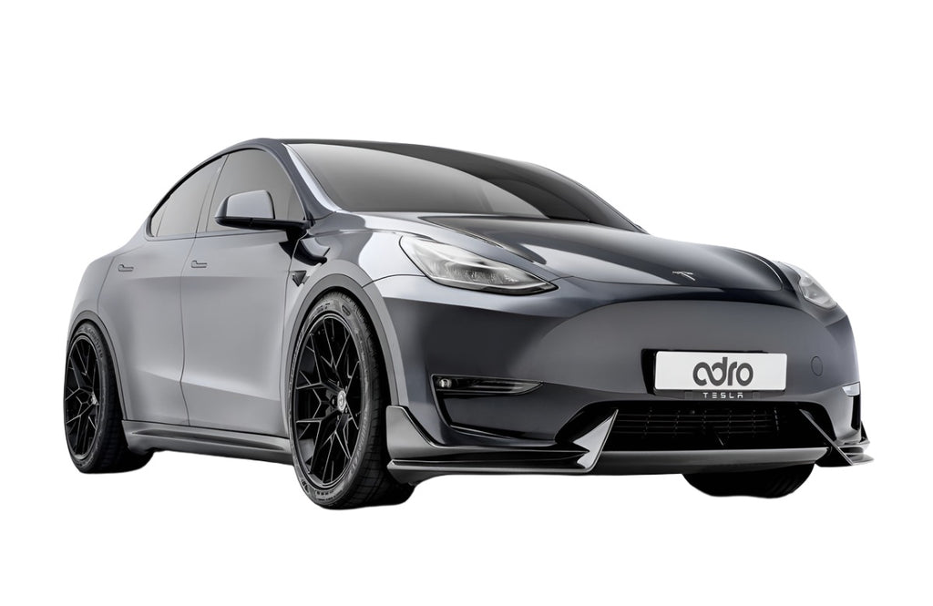 Tesla Model Y Carbon Fiber Side Skirts - ADRO A15A20-1401
