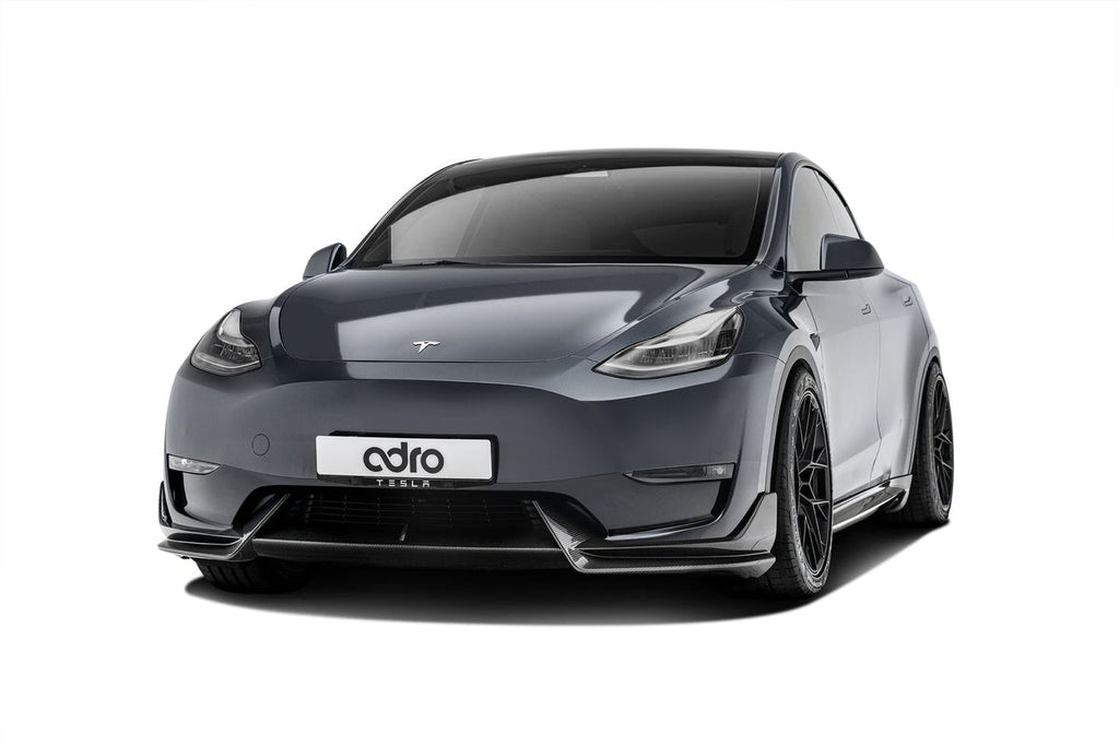 Tesla Model Y Carbon Fiber Side Skirts - ADRO A15A20-1401