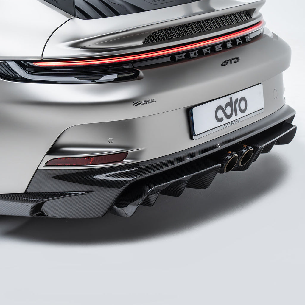 Porsche 992.1 GT3 Rear Diffuser & Apron Panel - ADRO A23A10-1311, A23A10-1301