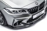 ADRO BMW F87 M2 Carbon Fiber Front Lip - Air Duct & Lip Set