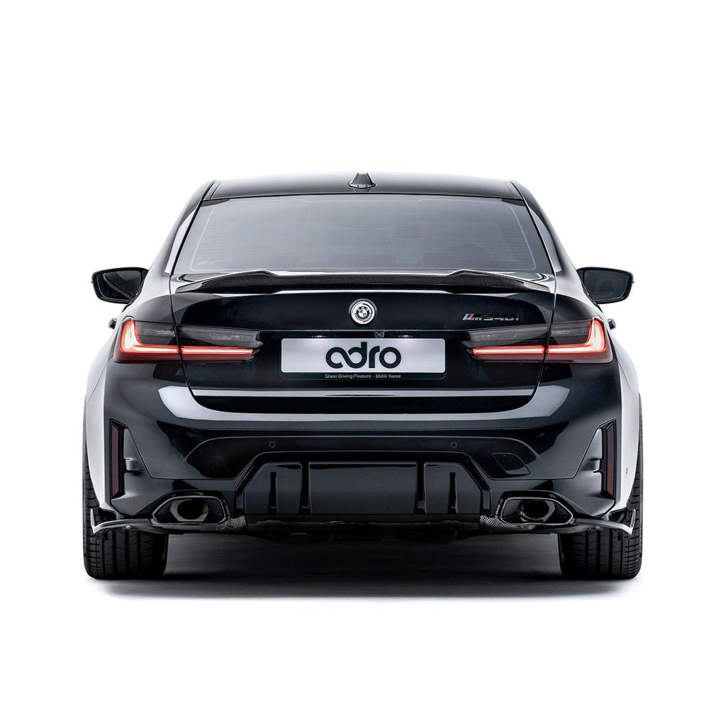 Adro BMW G20 M340I LCI Carbon Fiber Rear Winglet - Black Ops Auto Works