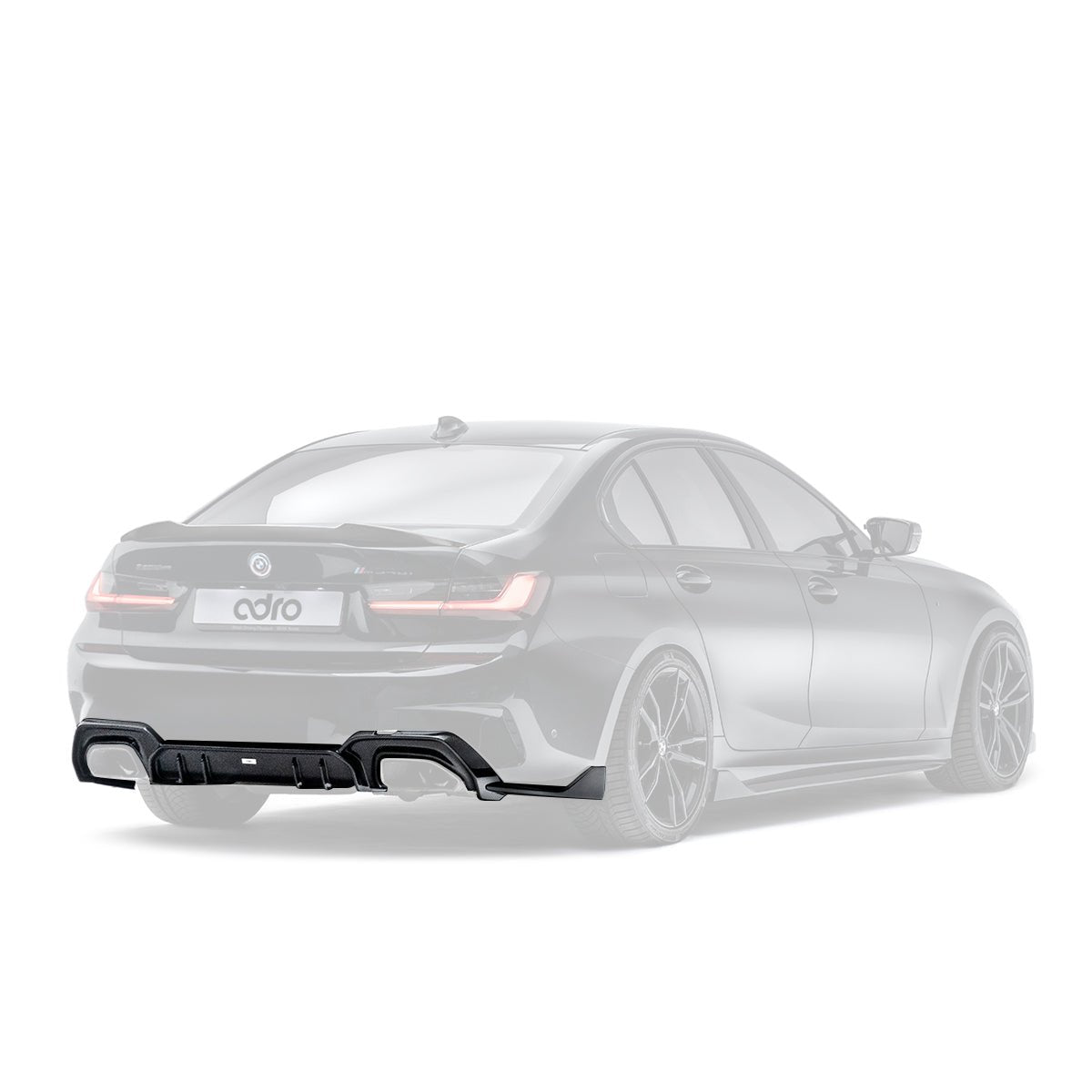 ADRO BMW G20 M340I (Pre-LCI) Carbon Fiber Rear Diffuser – Black Ops ...