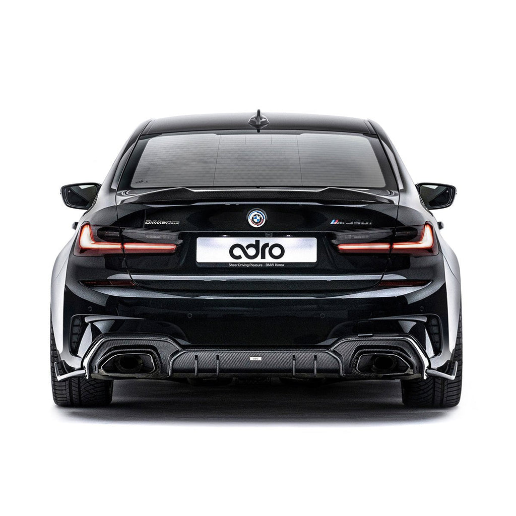 ADRO BMW G80 M3 G20 M340i Dry Carbon Fiber Spoiler - Black Ops Auto Works