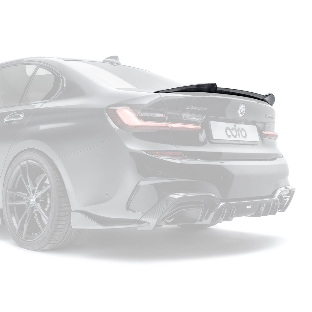 ADRO BMW G80 M3 G20 M340i Dry Carbon Fiber Spoiler - Black Ops Auto Works
