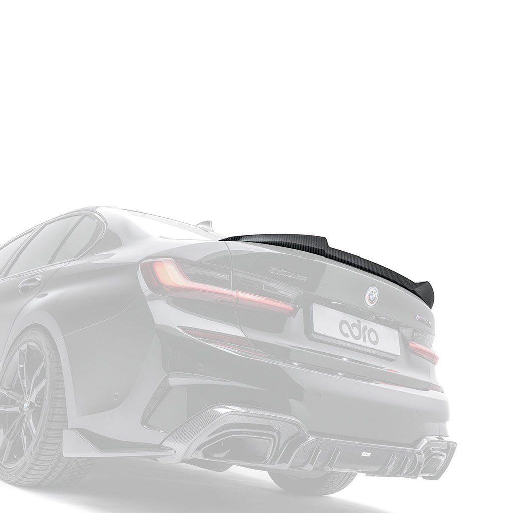 ADRO BMW G80 M3 G20 M340i Dry Carbon Fiber Spoiler - Black Ops Auto Works